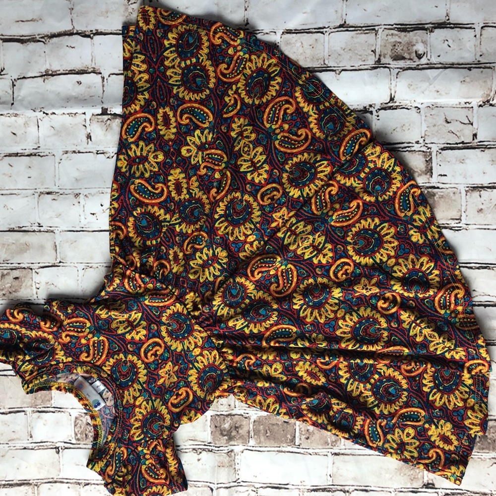 Lularoe Dot Dot Smile dress size 2